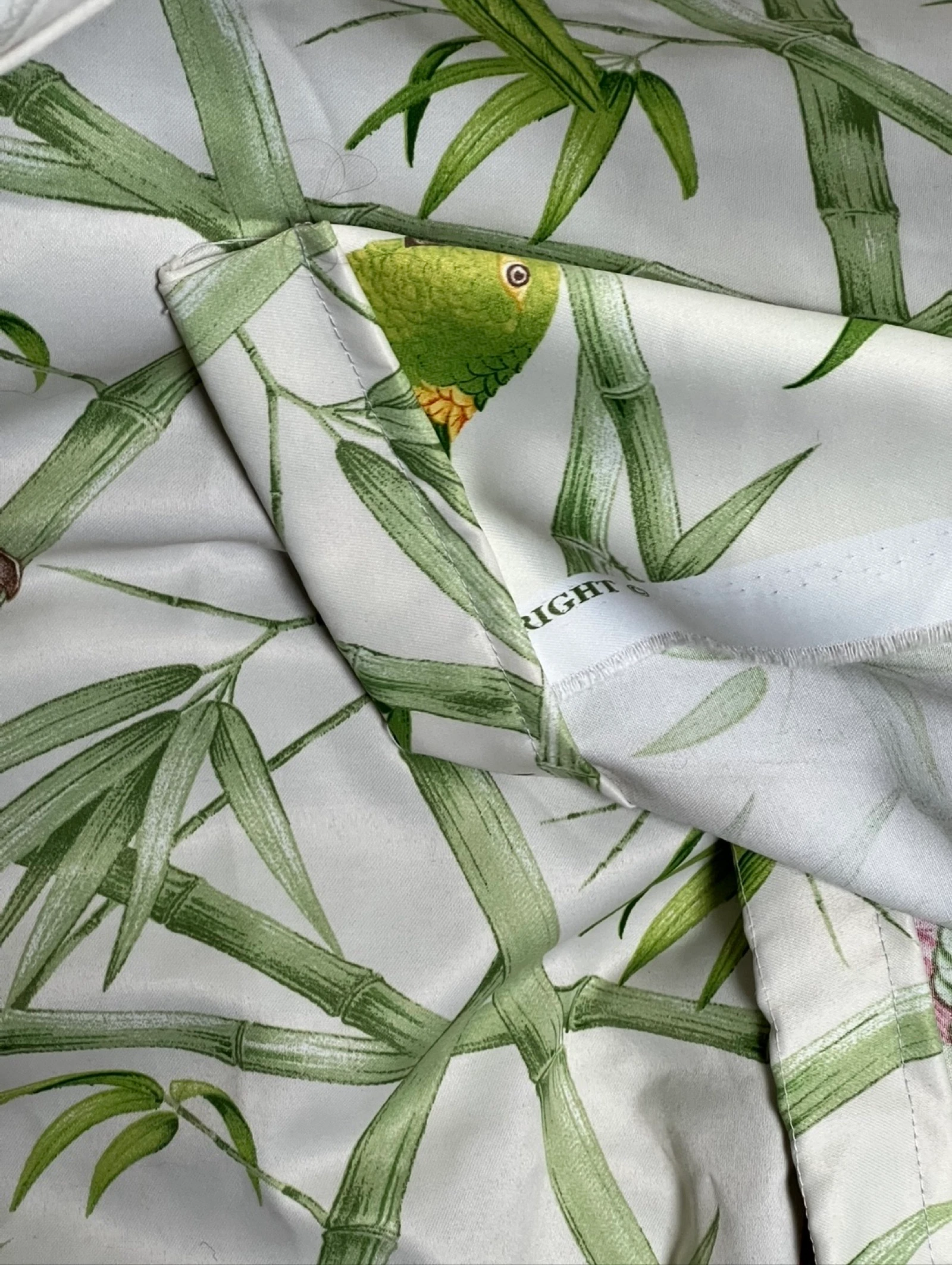 2 panels double curtains with exotic patterns – photo 7